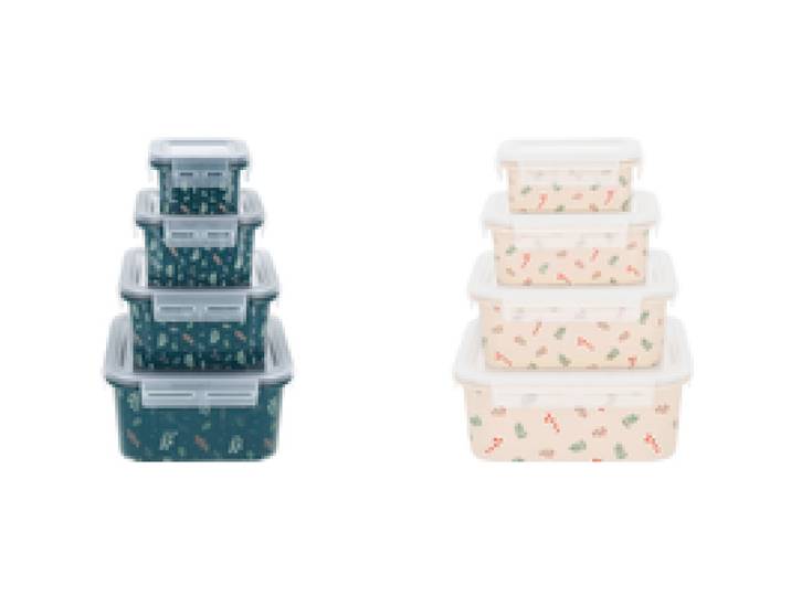 SILVERCREST® Set de boîtes de conservation, 4 pièces