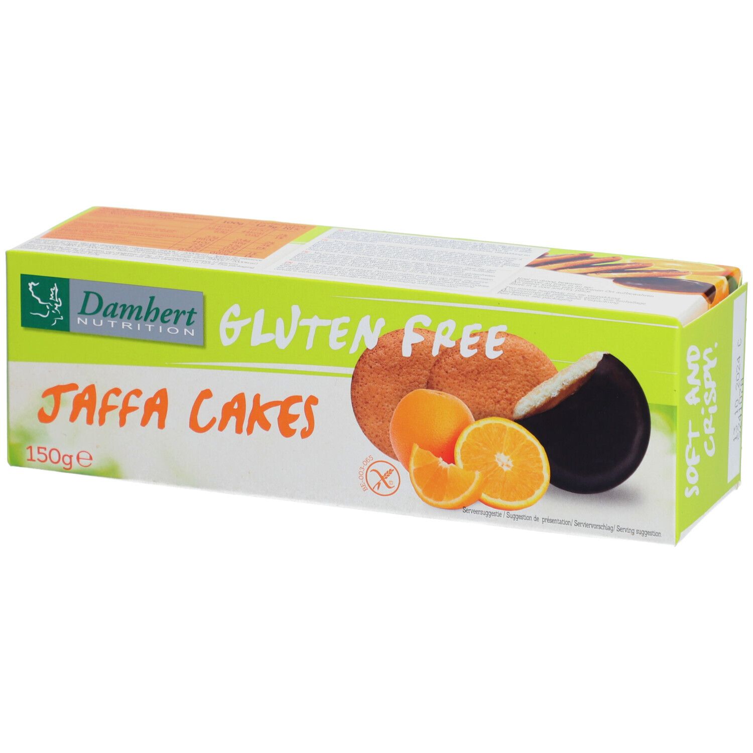 Damhert Glutenvrije Jaffa Cakes 150 g Kekse