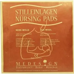 STILLEINLAGEN Seide/Wolle 2 St