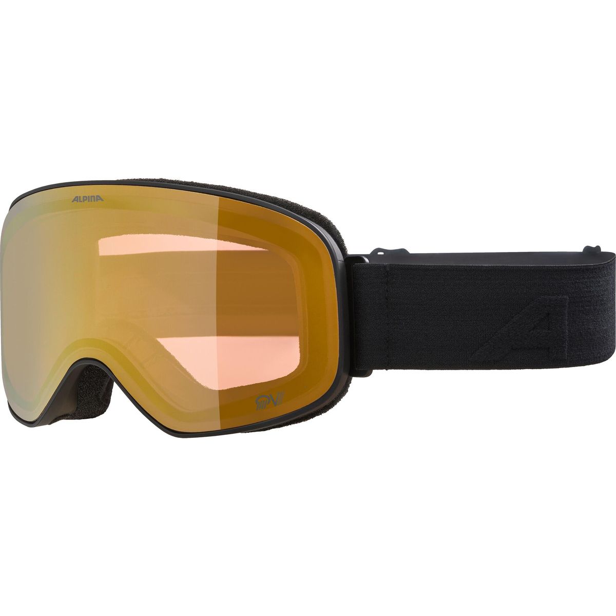 Alpina Slope QV black matt mirror gold (32) one size A7295732