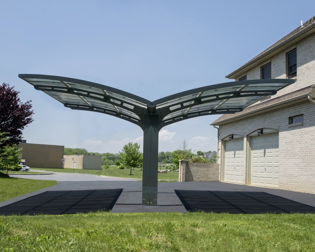 Canopia Doppel Carport Arizona Breeze 495 x 578 cm anthrazit