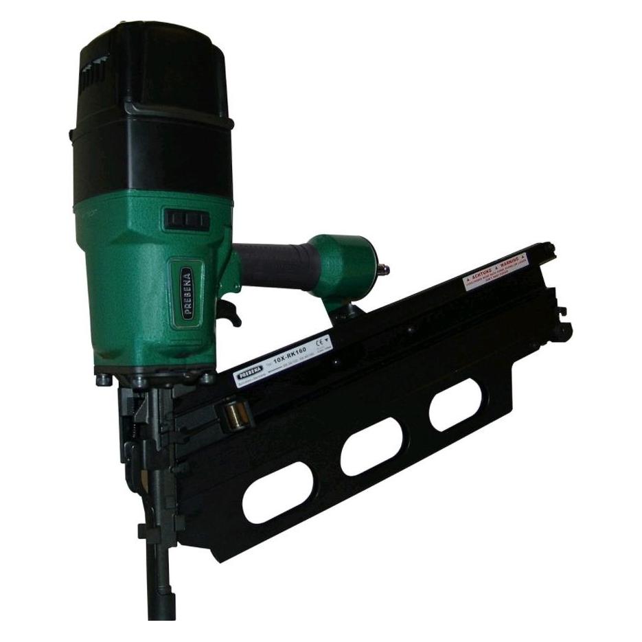 Prebena Druckluftnagler für Rundkopfnägel RK 100160 mm (Nagelpistole) (10X-RK-160)