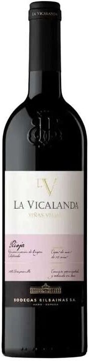 Vino Tinto La Vicalanda Viñas Viejas 2020 D.O. Rioja 75cl - Bodegas Bilbaínas
