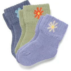 Tchibo - 3 Paar Babysocken - Baby - Gr. 13-15 - dunkelblau
