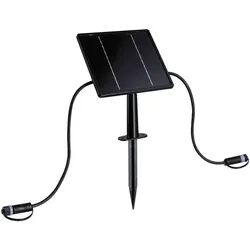 Paulmann, Gartenbeleuchtung, 94914 Beleuchtungssystem Plug & Shine Solarpanel Anthrazit (IP44)