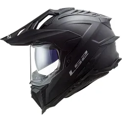 LS2 MX701 Explorer Solid, Endurohelm - Matt-Schwarz - M