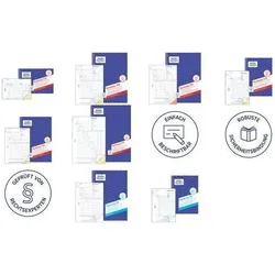 Avery, Formular, Formularbuch "Rechnung", SD, 4+1 GRATIS