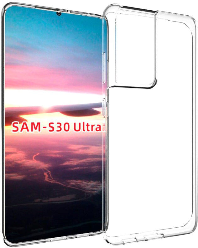 INCOVER Samsung Galaxy S21 Ultra Plastik Cover - Gennemsigtig