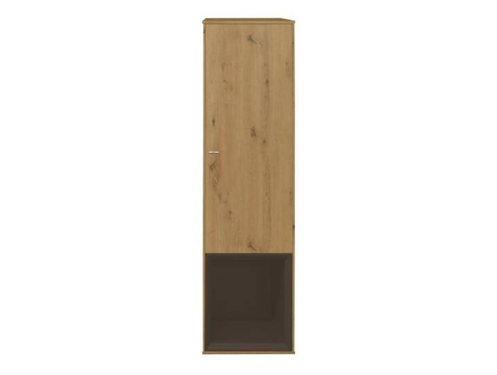 SKS-Online Hängeschrank Inca II 35x130x32 Asteiche & Lava Matt Lack - Wohnzimmer Wandschrank Wohnzimmerschrank