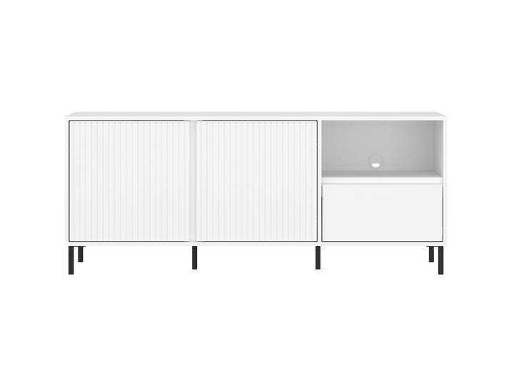 Sideboard, push to open, Flügeltür B 157.8 cm - Material: Holzwerkstoff - Sideboard