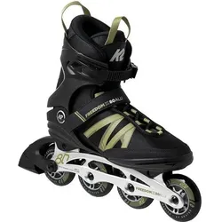K2 Herren Inlineskates FREEDOM III 80 ALU, Größe 44,5 in Schwarz Schwarz