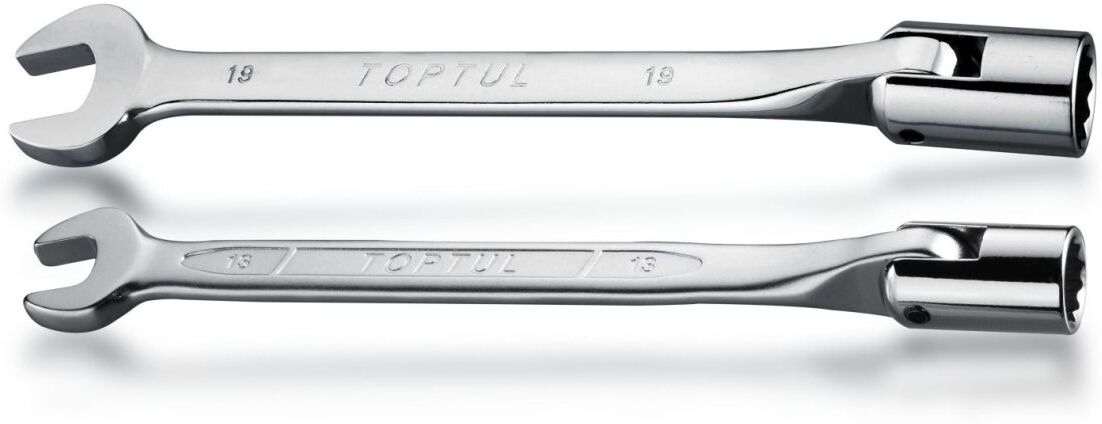 Toptul Chiave combinata 11 mm Steckschlüsselende schwenkbar