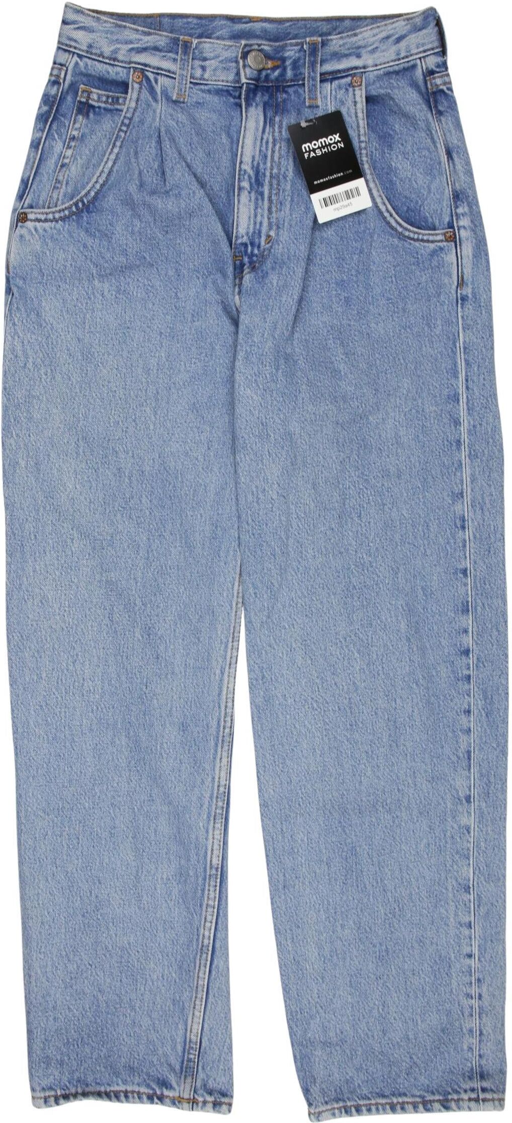 Weekday Damen Jeans, Hellblau, Gr. W24, Baumwolle - Second Hand