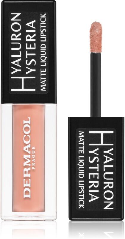 Dermacol Hyaluron Hysteria liquid matt lipstick shade 02 4.5 ml