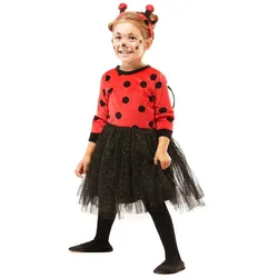 buttinette Marienkäfer-Kleid für Kinder