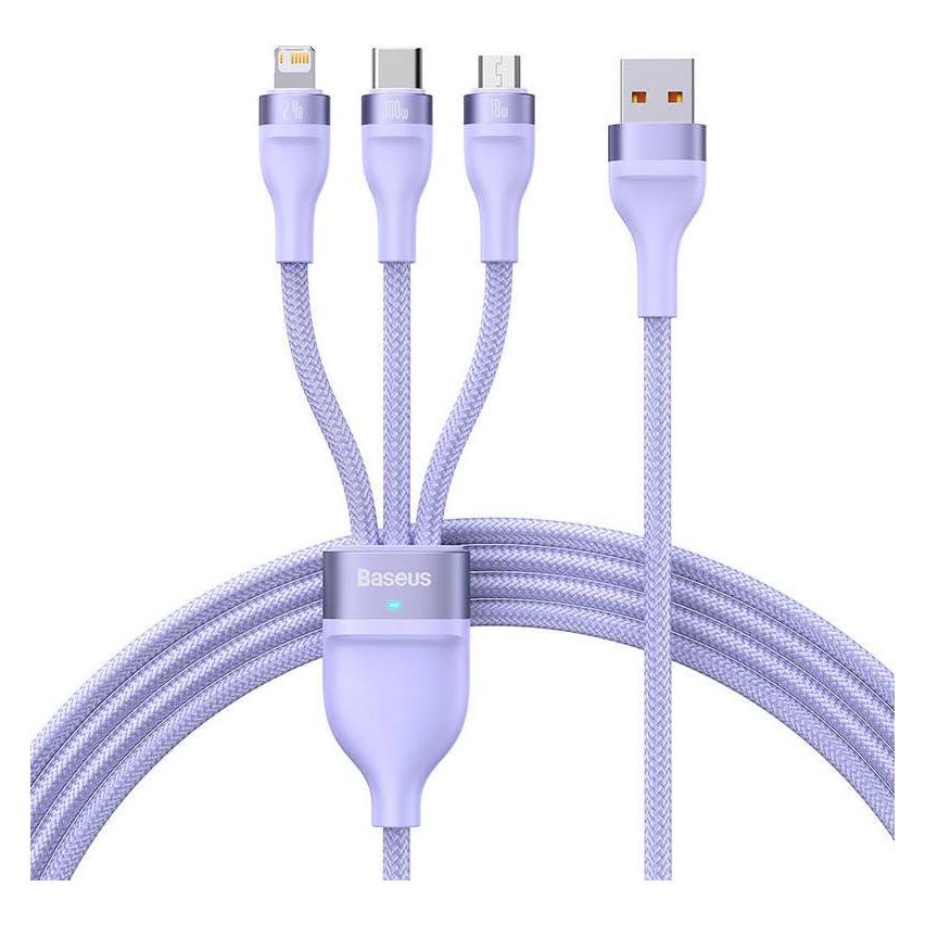 Baseus Flash Series II (1.20 m, USB 2.0, 100 W) (CASS030005)
