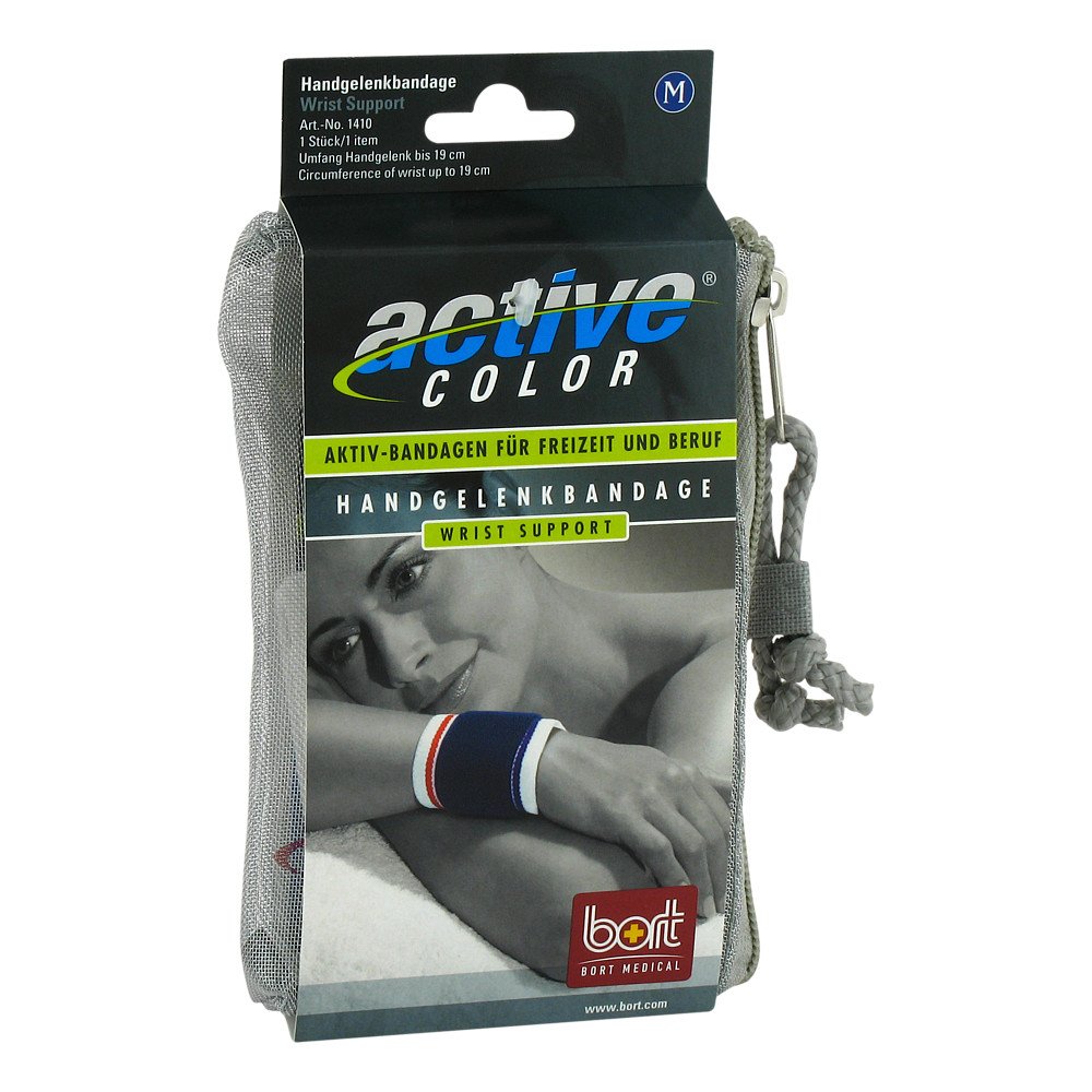 Bort GmbH Bort Activecolor Handgelenkbandage medium blau 06914356
