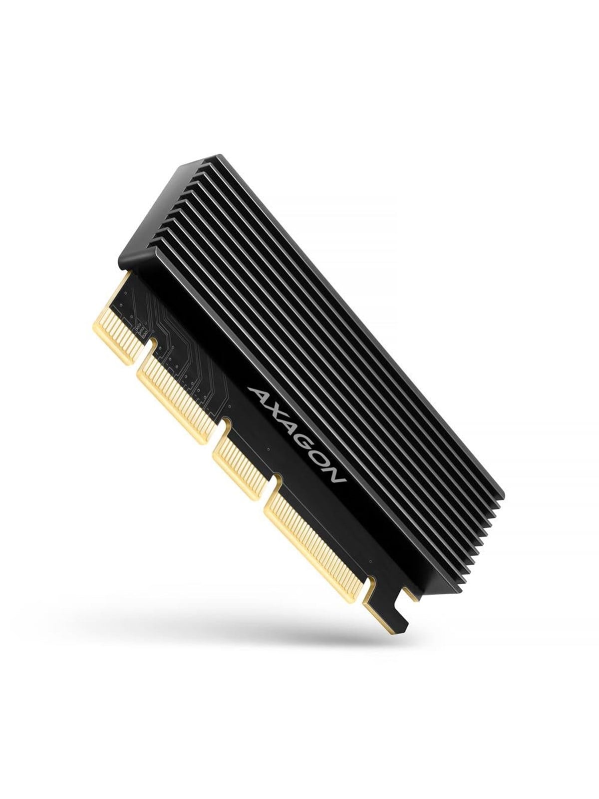 AXAGON SOLID interner PCIe-Adapter für NVMe M.2 SSD mit Kühlkörper