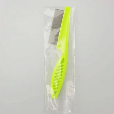 Uplift Essentials Precision Grooming & Fine Toothed Flea Comb green 5.5 In