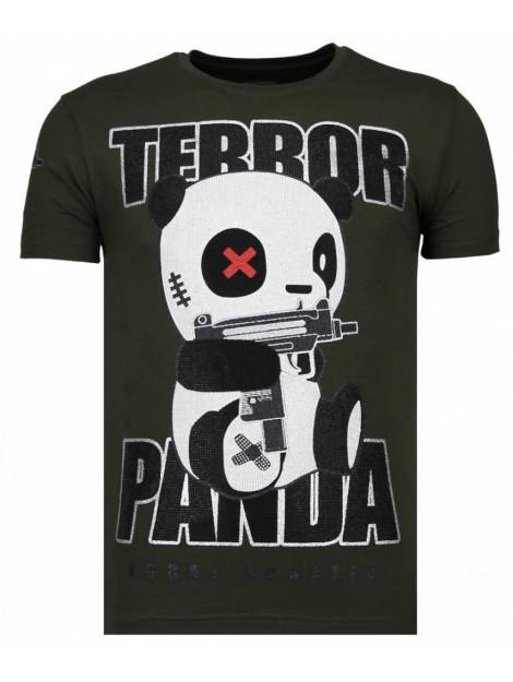 Local Fanatic Terror panda rhinestone t-shirt