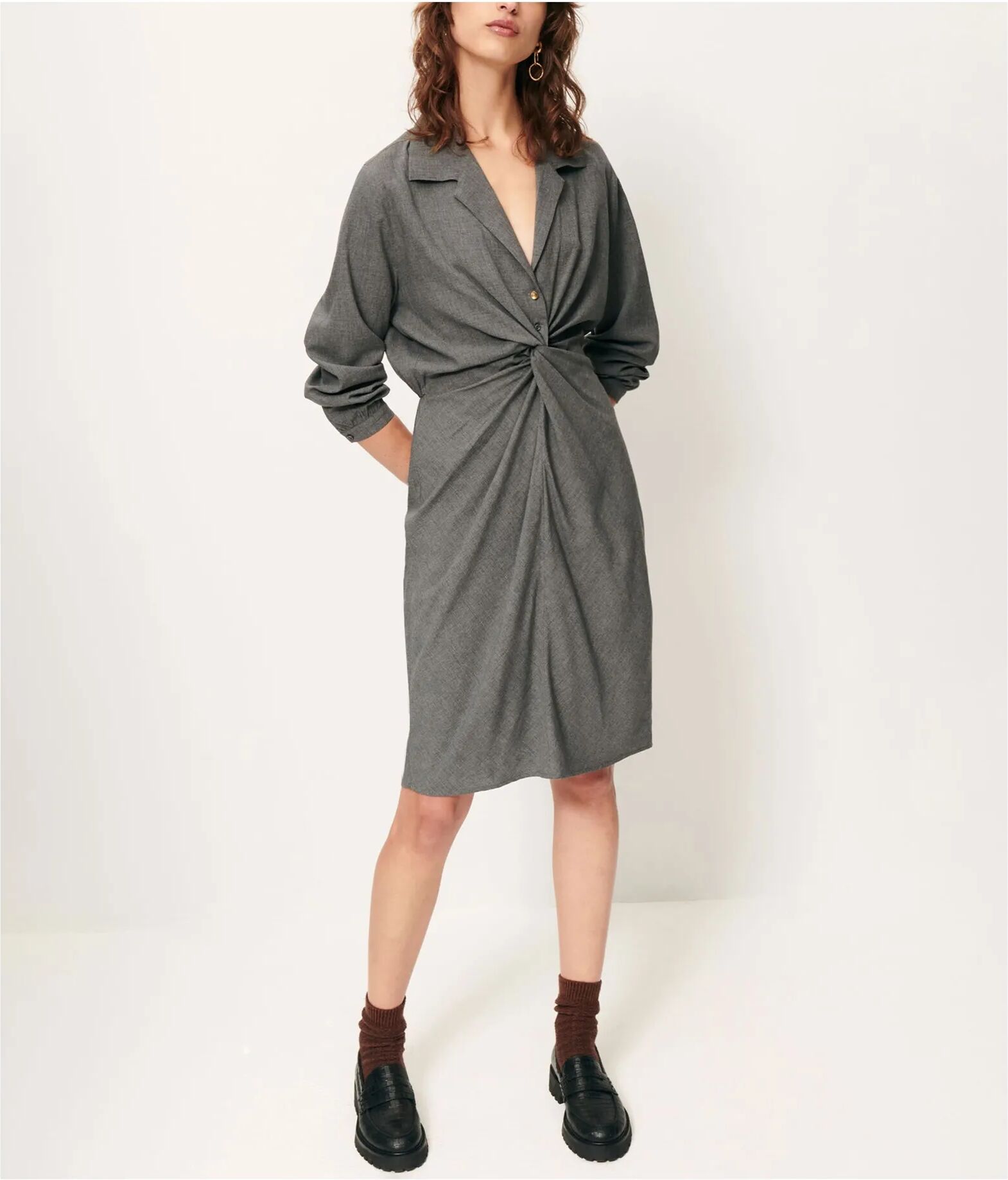 Sessùn Robe Holdi Gris S
