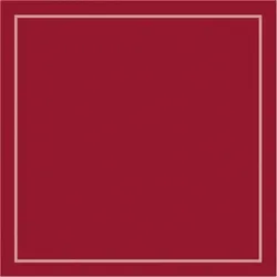 Sovie HORECA Tassen-Deckchen Basics Bordeaux aus Tissue 9-lagig, 95 x 95 mm, 250 Stück - Einweg Untersetzer