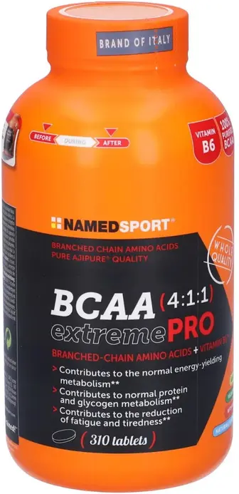 NAMEDSPORT Srl Named Sport, BCAA 4:1:1 Extreme PRO, 310 Compresse