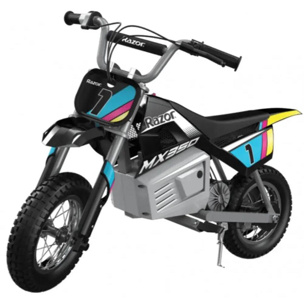 Razor Dirt Rocket MX350 Black+ Decal kit Lithium