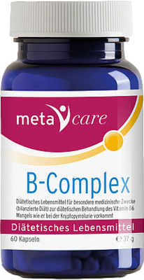 INSTITUT ALLERGOSAN Deutschland (privat) GmbH META-CARE B-Complex Kapseln 37 g 09612615