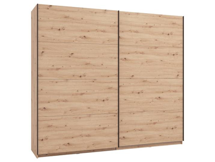 Schwebetürenschrank Gard Eiche Artisan