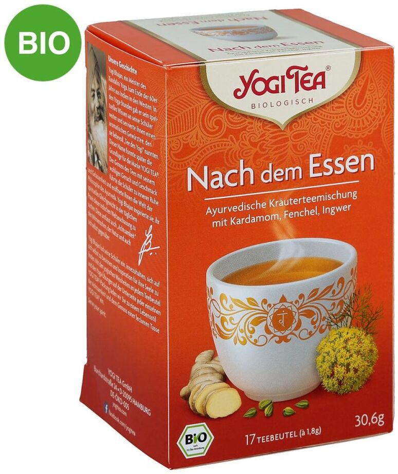 Yogi Tea Nach dem Essen Bio Filterbeutel 17X1.8g