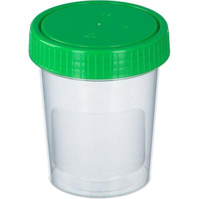 Urinbecher mit Schraubdeckel 100 St Becher