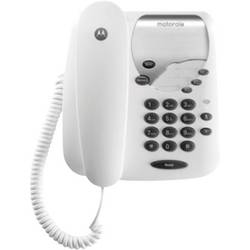 Motorola Corded Phone Schwarz 107CT1WHITE