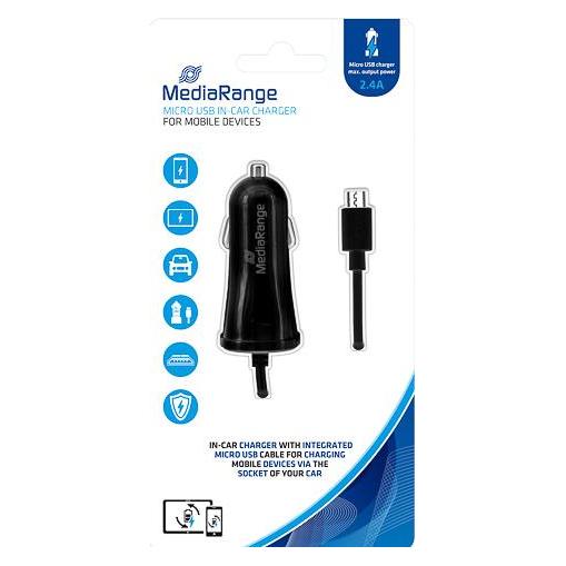 MediaRange MicroUSB Kfz-Lader (MRMA101-02)