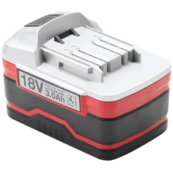 BGS DIY 9260-1 Ersatzakku Li-Ion 18V DC 3,0Ah für Akku Schlagschrauber Artikel 9260