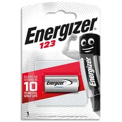 Energizer CR123A Lithium Photo Batterie 1er Blister