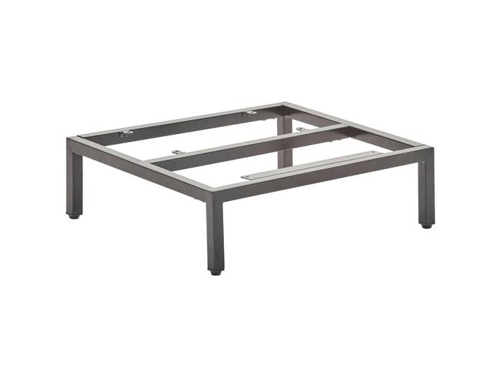 Novel Fussgestell, Schwarz, Metall, 45x13x40.5 cm, Wohnzimmer, TV Möbel, Lowboards