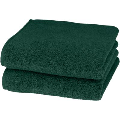 Handtücher ROSS "Sensual 9000", grün (moosgrün), B:50cm L:100cm, Frottier, Obermaterial: 100% Baumwolle, Handtücher, mit Aloe-Vera-Öl veredelt