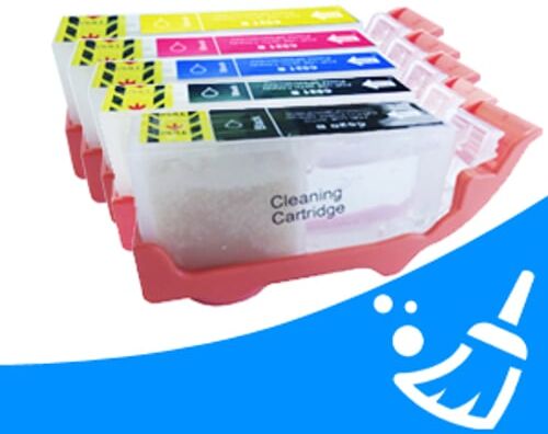 Q-Nomic Pack PGI-5 y CLI-8 limpiador cabezales (5 colores)