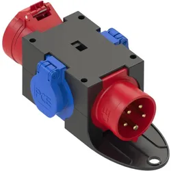 PCE, Systemstromversorgung, CEE Stromverteiler (CEE 16/5, CEE 7/4)