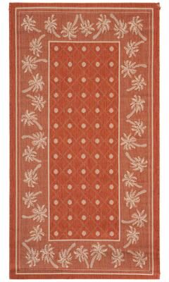 SAFAVIEH Courtyard Carla Indoor/ Outdoor Geometric Area Rug