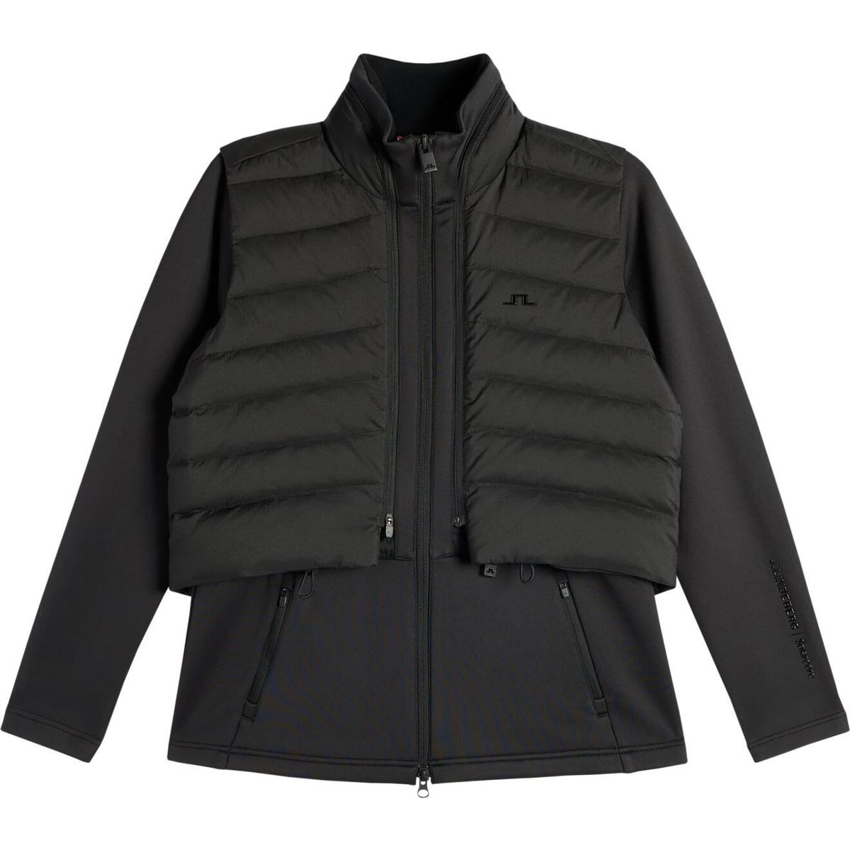 J.Lindeberg W Solarcore 3 in 1 Jacket black (9999) L BWKW17225-9999-L