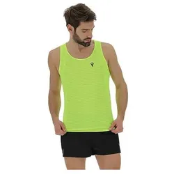 Macron, Herren, Sportshirt, Run Zephiro Scb Archie New Hero (XL), Gelb