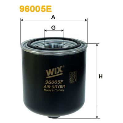 WIX FILTERS Lufttrocknerpatrone, Druckluftanlage 96005e 140mm für RENAULT TRUCKS