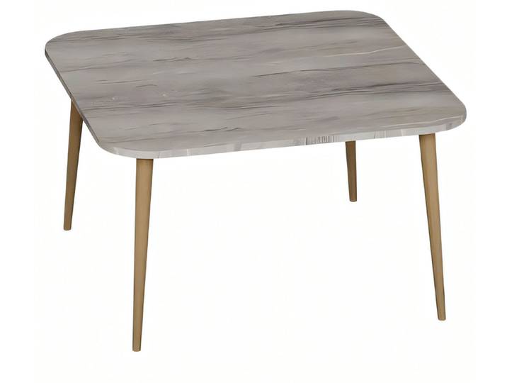 Xlmoebel Couchtisch XLMOEBEL grauer Holz Couchtisch mit klarer Linienführung (Packung, Couchtisch), Made in Europa