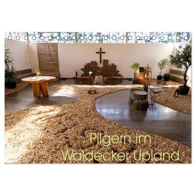Pilgern im Waldecker Upland (Tischkalender 2027 DIN A5 quer), CALVENDO Monatskalender