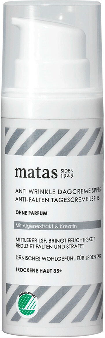 50ml MATAS Striber Anti-Falten Tagescreme SPF15