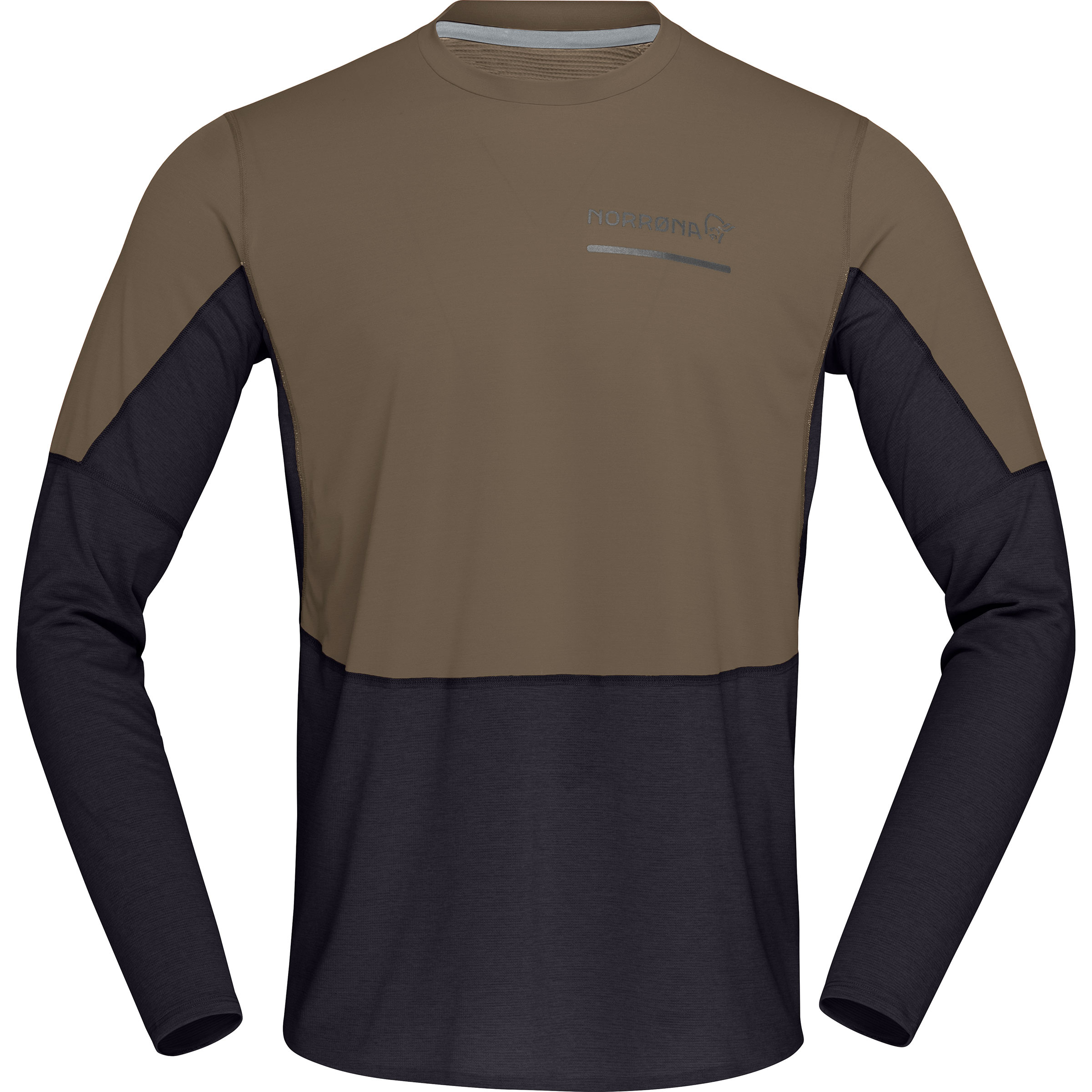 Norrona Senja Equaliser Lightweight Herren Laufshirts oliv Größe L Trailrunning | Laufen Atmungsaktiv