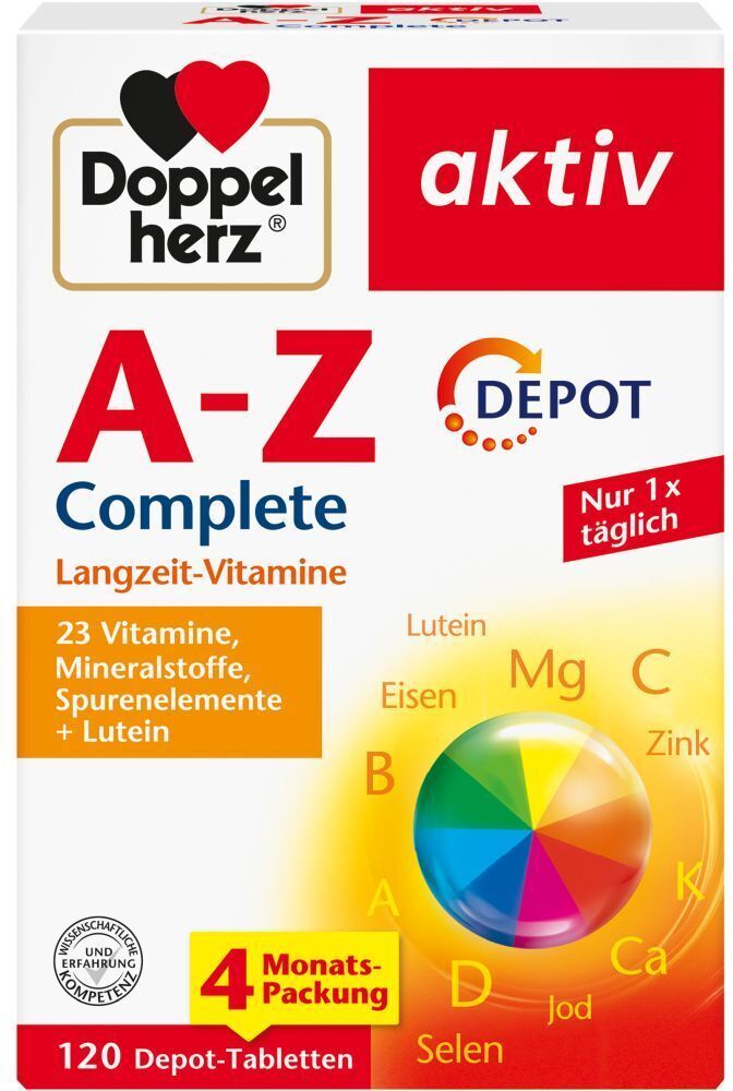 Doppelherz® aktiv Doppelherz A-Z Complete Depot Tabletten 120 St
