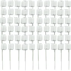 MIJOMA 60 Stück Set Mini-Geschenke Dekostecker Blumenstecker Bastelstecker Pick ...